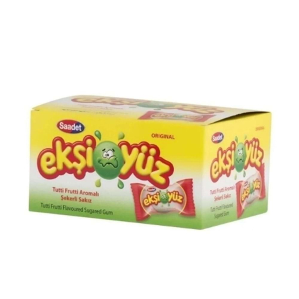EKŞİYÜZ SAKIZ TUTTİ FRUTTİ 100 ADET