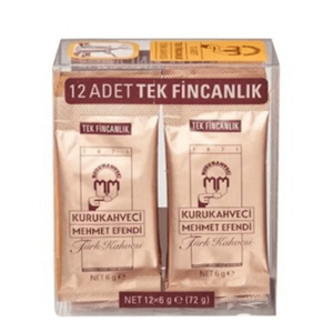 MEHMET EFENDİ TÜRK KAHVESİ 6grx12