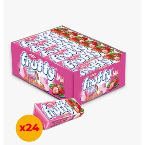 TAYAŞ FRUTTİ MİDİ YUMUŞAK ŞEKER 24 ADET