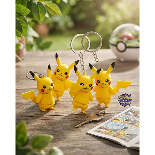 PİKACHU ANAHTARLIK OYNAR MODEL 12 ADET