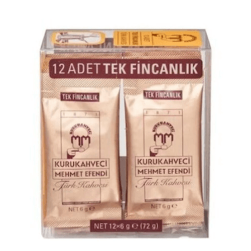 MEHMET EFENDİ TÜRK KAHVESİ 6grx12