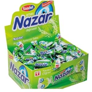 NAZAR TEKLİ SAKIZ NANE 100 ADET