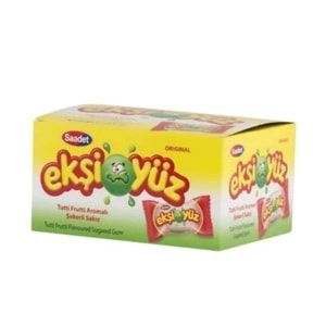 EKŞİYÜZ SAKIZ TUTTİ FRUTTİ 100 ADET