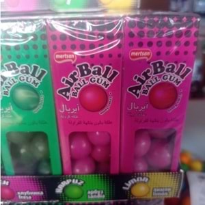 AİRBALL KUTULU MEYVELİ SAKIZ 24 ADET